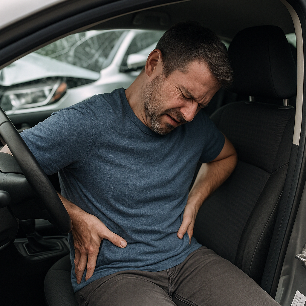 spondylolisthesis from car accident